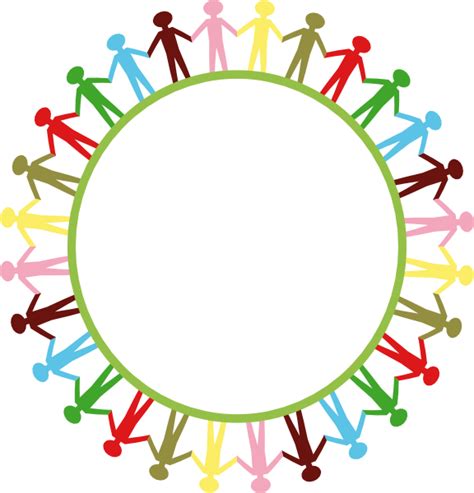 Circle Holding Hands Clip Art at Clker.com - vector clip art online, royalty free & public domain