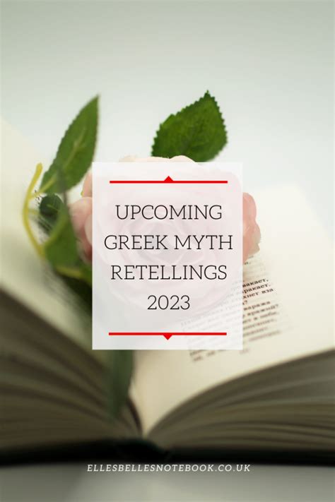 Upcoming Greek Myth Retellings 2023 - EllesBellesNotebook