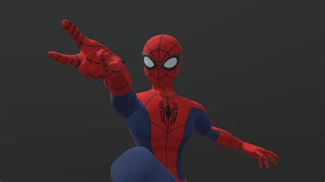 Spider Man 3D Model Free