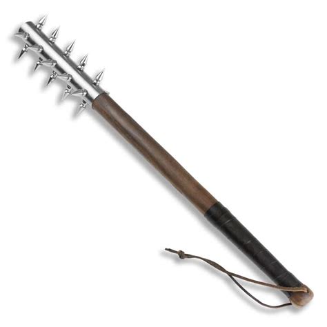 Rugged Spiked Trench Club - Steampunk Spiked Mace - Post Apocalyptic Spiked Bats | KarateMart.com