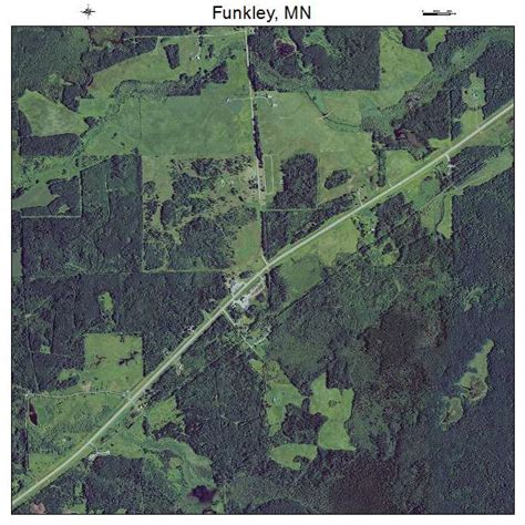 Aerial Photography Map of Funkley, MN Minnesota