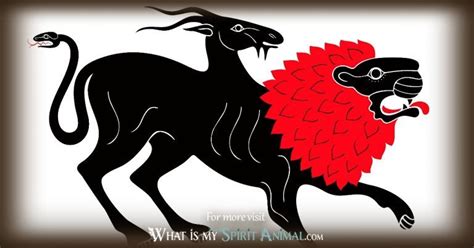 Chimera Symbolism & Meaning | Spirit, Totem & Power Animal