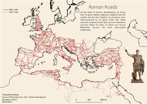 Map of Roman Roads : r/ancientrome