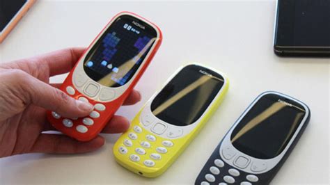 Nokia 3310 relaunch: Is the brick back?
