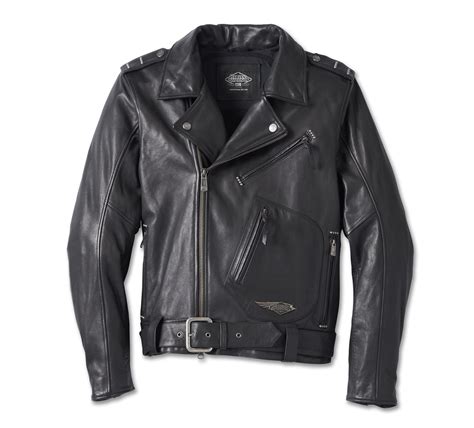 Men's 120th Anniversary Cycle Champ Leather Biker Jacket | Harley-Davidson Africa