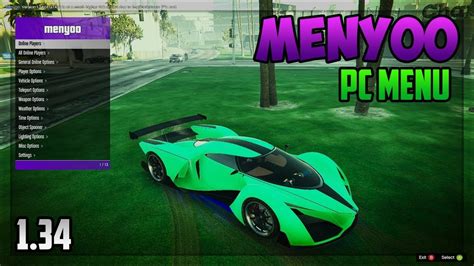 HOW TO GET THE MENYOO MOD MENU IN GTA 5 PC [SP] (GTA 5 MOD MENU TUTORIAL) - MENYOO IN GTA 5 ...