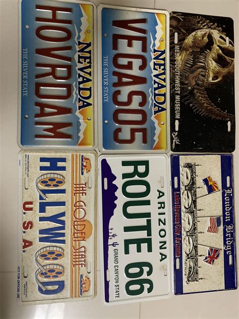 Vintage and retro USA car license plate , Car Accessories, Car Plates ...