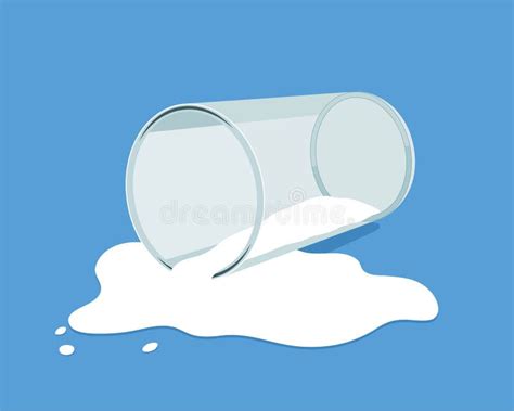 Spilled Milk Clipart