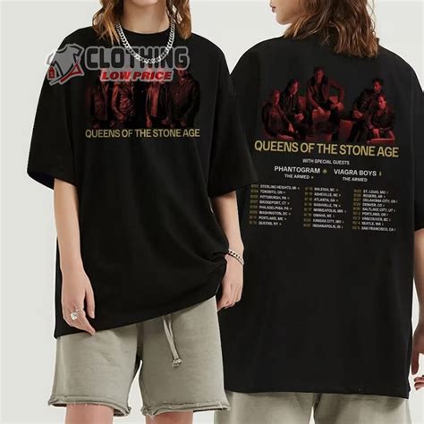 Queens Of The Stone Age The End Is Nero Tour 2023 Merch, Queens Of The ...