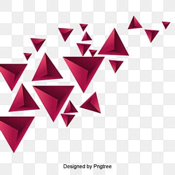 Red Geometric PNG Transparent Images Free Download | Vector Files | Pngtree