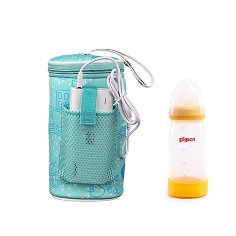 USB Baby Bottle Warmer Portable Bottle Sterilizer Heater Insulated ...