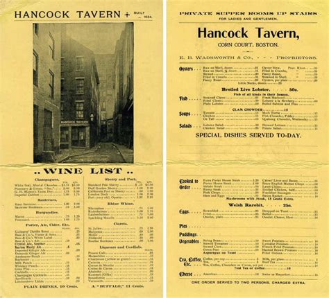 Colonial taverns | Restaurant-ing through history