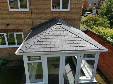 Lightweight tiled roof with premium Tapco slate - Cleaver Windows & Doors