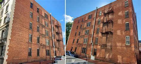 Closer Look: A Historic Brick Mid-Rise Facade in Washington DC