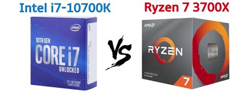 AMD Ryzen 7 3700X vs Intel Core i7-10700K: Benchmarks, Specs, Price ...