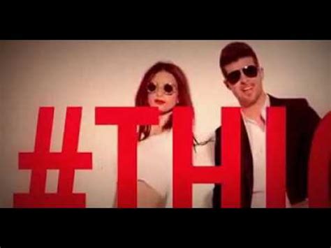 Youtube robin thicke blurred lines unrated video - skillasl