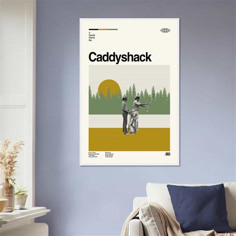 Caddyshack Movie Poster, Caddyshack Print, Caddyshack Poster - Citiesbox