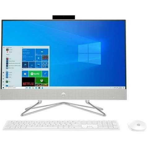 HP - 24" Touch-Screen All-In-One - AMD Ryzen 5 - 8GB Memory - 1TB SSD - Natural Silver 24-dp0124 ...