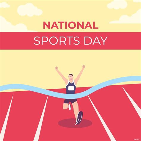 National Sports Day Poster Vector in PSD, Illustrator, SVG, JPG, EPS ...