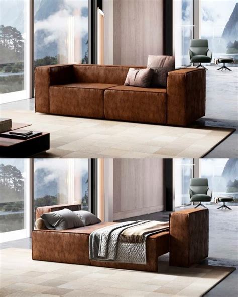 Rustic Style Sleeper Sofa | Baci Living Room