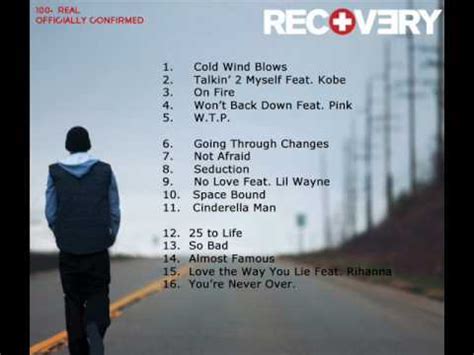 Eminem recovery album list of songs - mysocialmzaer