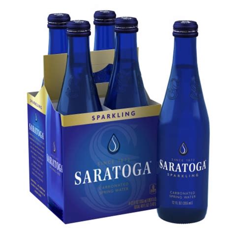 Saratoga Sparkling Water Bottle, 12 fl. oz. - Ralphs