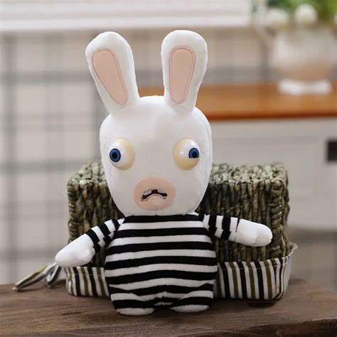 20CM Rayman Raving Rabbids Plush Figure Toy Soft Stuffed Bunny Doll ...