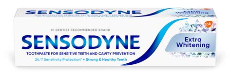 Sodium Lauryl Sulfate-Free Toothpastes from Sensodyne