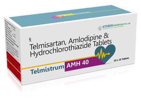 Telmisartan Amlodipine & Hydrochlorothiazide Tablets, 40 mg at Rs 50 ...