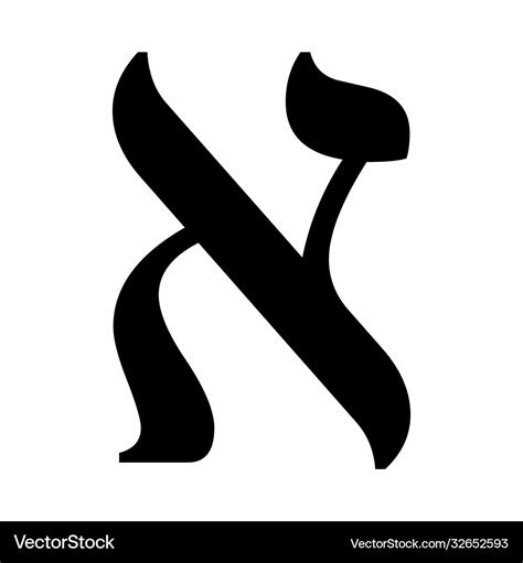 Alef Hebrew Letter