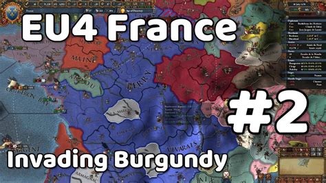 Attack On Burgundy - EU4 France #2 - YouTube