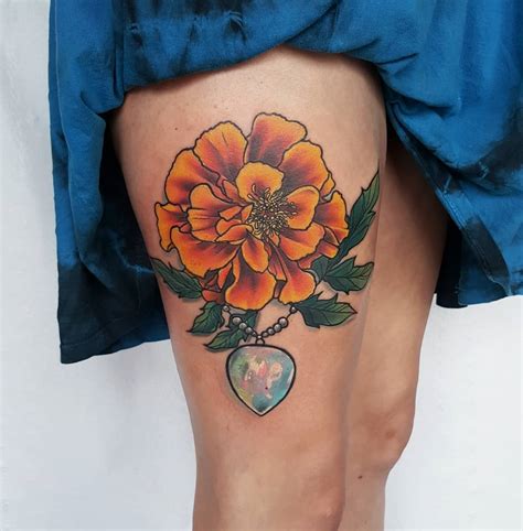 200 Amazing Marigold Tattoo Designs with Meanings and Ideas | Body Art Guru