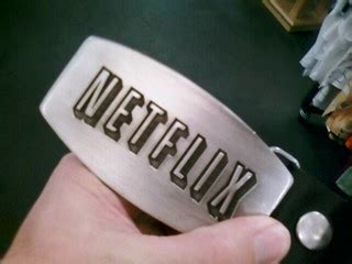 Netflix belt buckle | Seen at Goodwill Store in Menlo Park, … | Richard Masoner / Cyclelicious ...