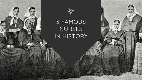 3 Famous Nurses in History | Amazing Women In History