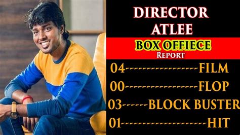 Bigil Director Atlee Kumar Box Office Collection Hit, Flop And ...