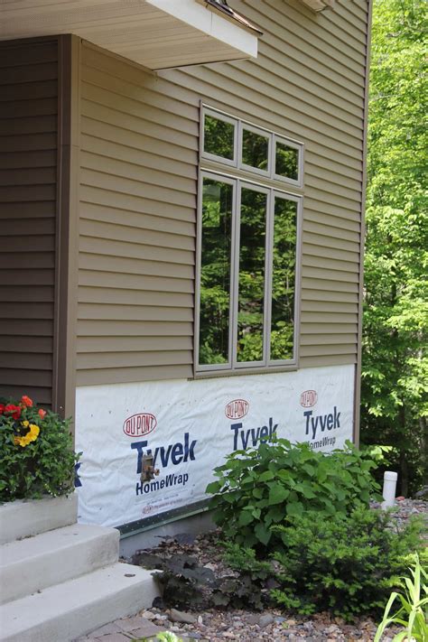 DIY Stone Veneer on House Exterior