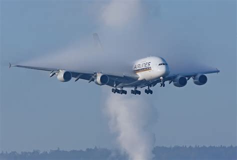 Airbus A380-800 Singapore Airlines Smokey-on | Aircraft Wallpaper Galleries