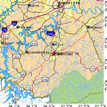 Maryville, Tennessee (TN) ~ population data, races, housing & economy