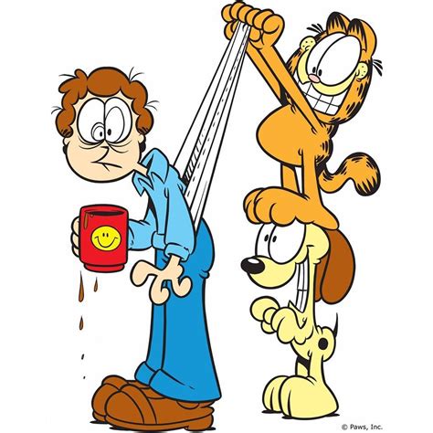 Poor Jon | Garfield and odie, Garfield cartoon, Garfield comics