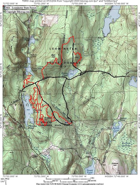 Leominster State Park - Trail review page