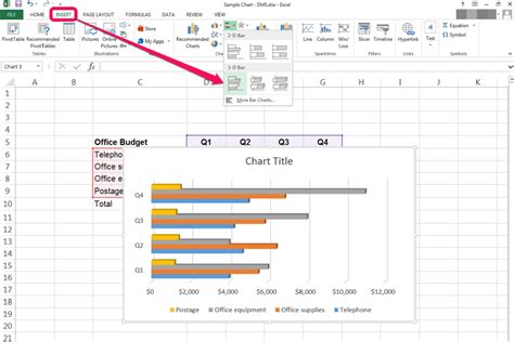 Create Bar Chart In Excel From Data