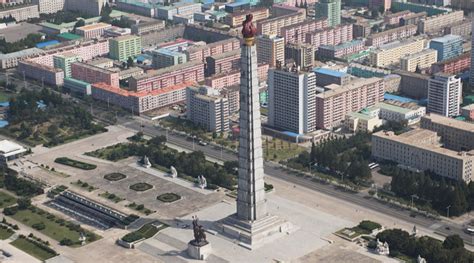 Photography banned from Pyongyang's Juche Tower, Koryo Hotel blocks ...