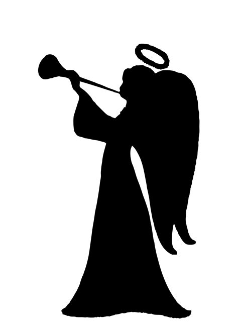 Angel Silhouette Clipart Free Stock Photo - Public Domain Pictures