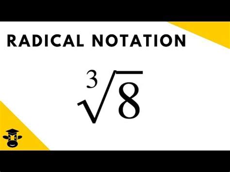 Radical notation (Math symbols explained) | MooMooMath and Science