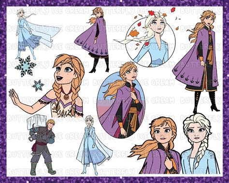 Frozen 2 Svg Frozen Svg Frozen 2 Anna Svg Elsa Svg Olaf - Etsy Singapore