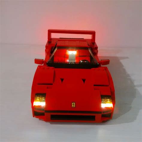 Lego Ferrari F40 Liteup by Liteupblock - McDonald's Collectors Club