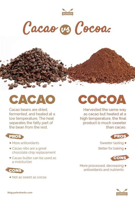 Cacao vs Cocoa: The Difference and Why It Matters | PaleoHacks Blog