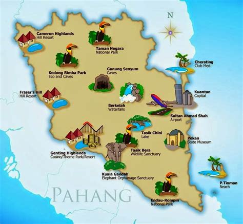 e-Tourism Malaysia: Attraction Places At Pahang