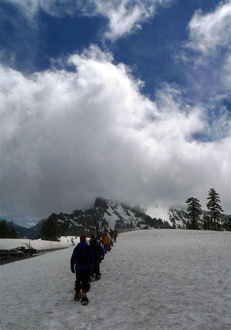 Snowshoeing at Crater Lake « Ashland Daily Photo