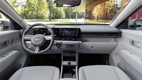 Hyundai Kona Electric Interior Layout & Technology | Top Gear